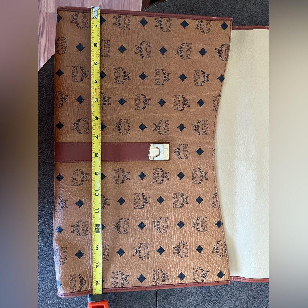 Authentic Mcm Laptop/Computer Or Document Bag - image 3